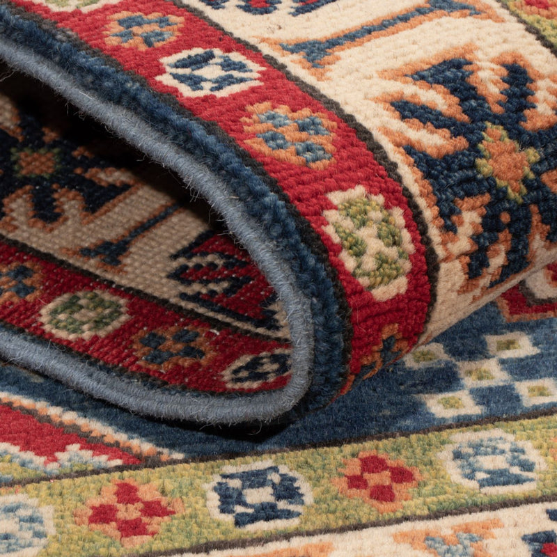 Tappeto Ziegler - Kazak - 152 x 98 cm - blu