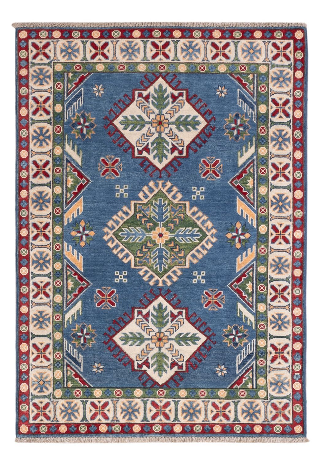 Tappeto Ziegler - Kazak - 142 x 101 cm - blu