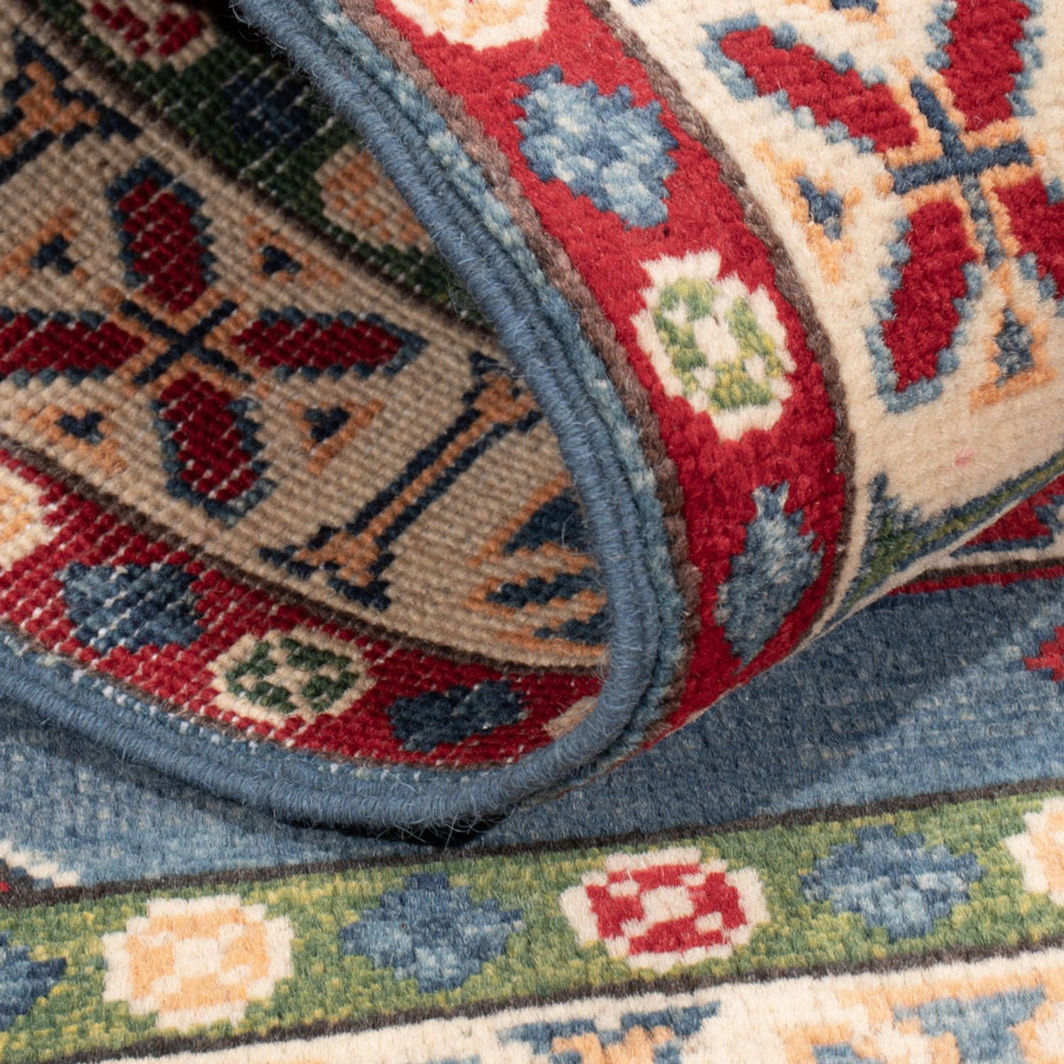 Tappeto Ziegler - Kazak - 142 x 101 cm - blu