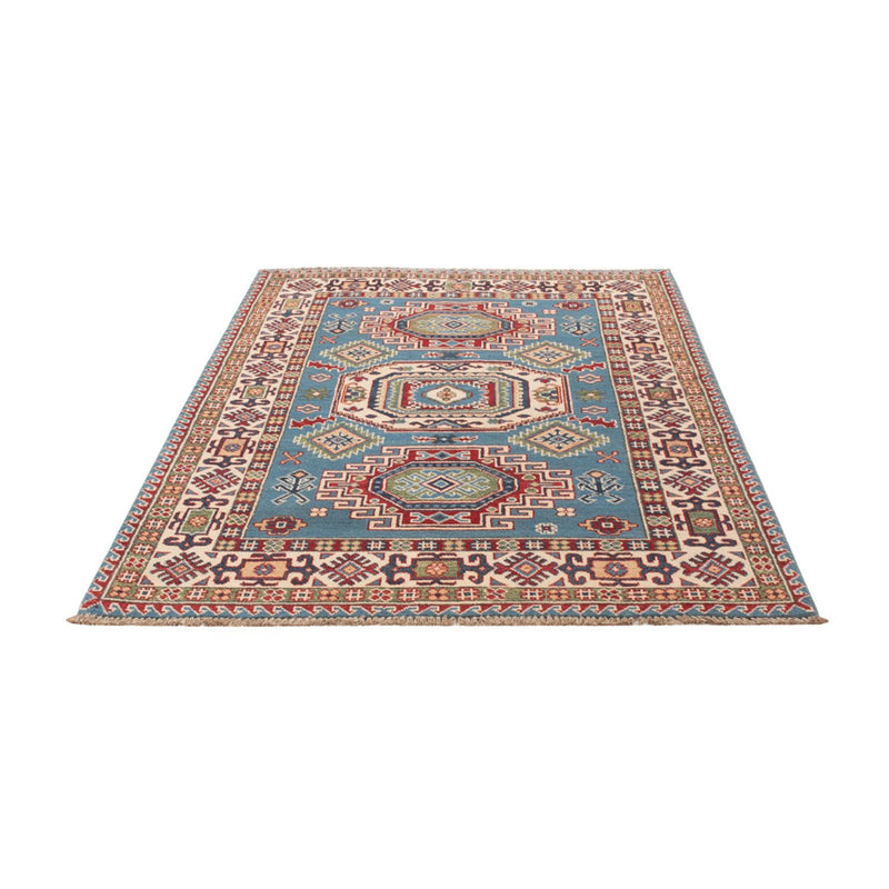 Tappeto Ziegler - Kazak - 186 x 120 cm - blu chiaro