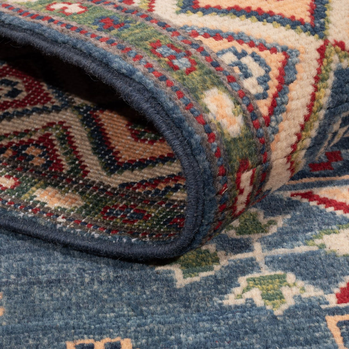 Tappeto Ziegler - Kazak - 183 x 122 cm - blu