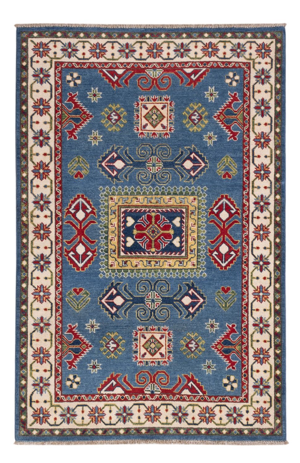 Tappeto Ziegler - Kazak - 184 x 121 cm - blu