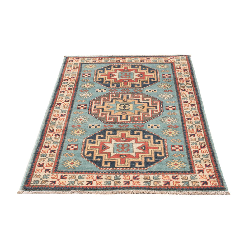 Tappeto Ziegler - Kazak - 124 x 78 cm - blu chiaro