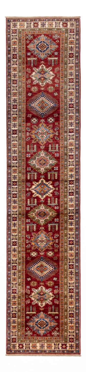 Tappeto corsia Tappeto Ziegler - Kazak - 396 x 84 cm - rosso
