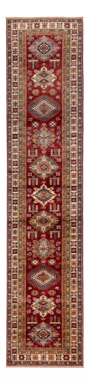 Tappeto corsia Tappeto Ziegler - Kazak - 396 x 84 cm - rosso