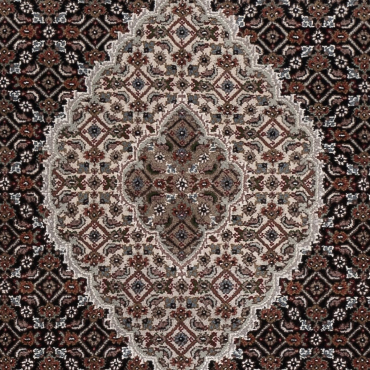 Tappeto orientale - Tabriz - 187 x 124 cm - beige scuro