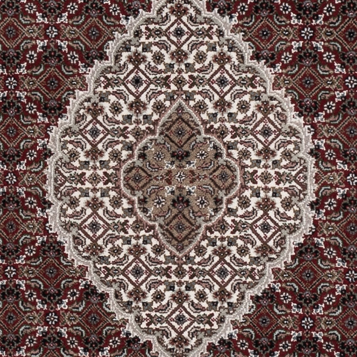 Tappeto orientale - Tabriz - 187 x 123 cm - beige scuro
