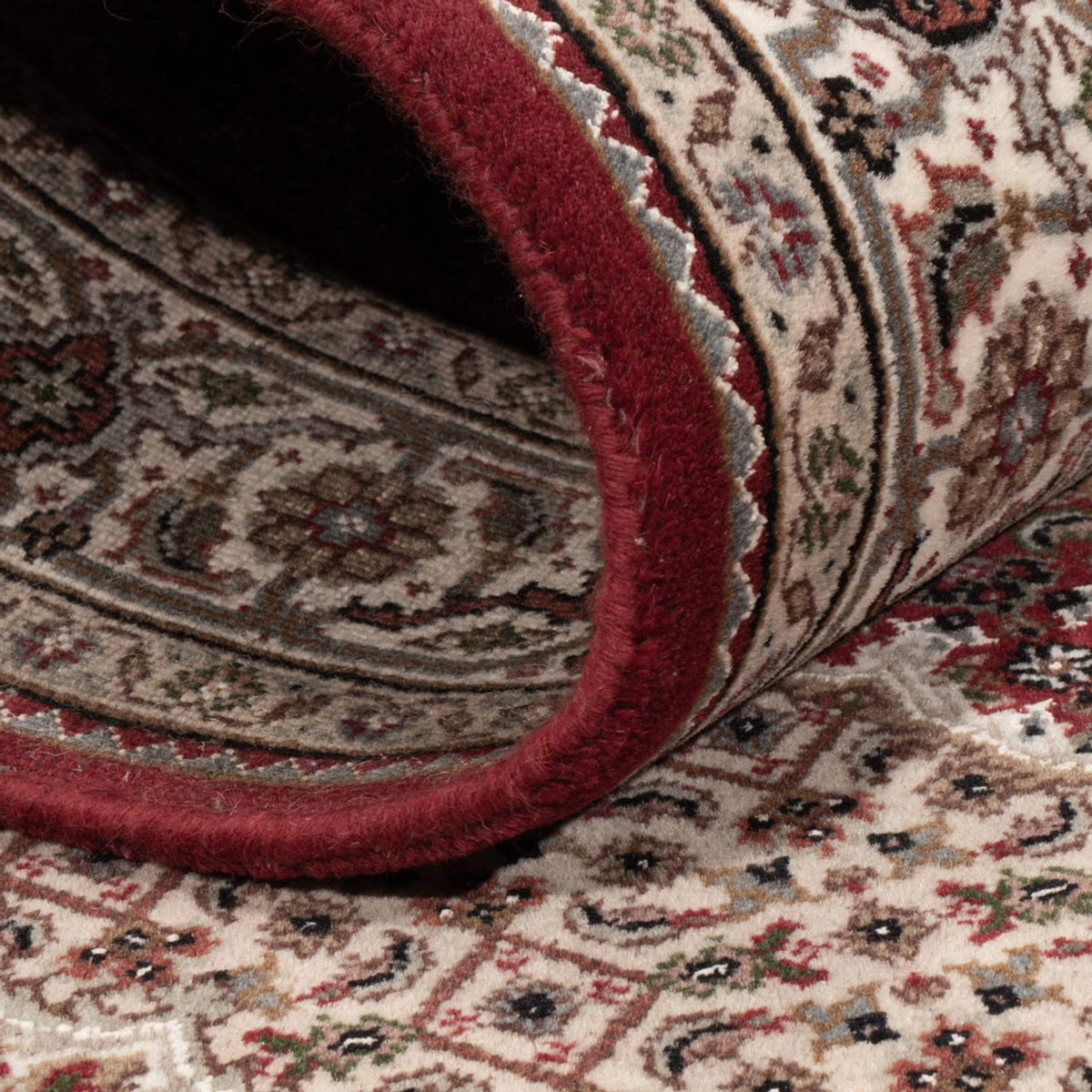 Tappeto orientale - Tabriz - 187 x 123 cm - beige scuro