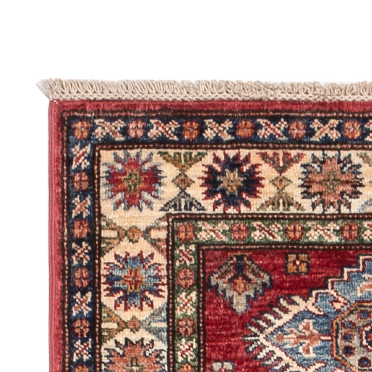 Tappeto corsia Tappeto Ziegler - Kazak - 245 x 77 cm - rosso