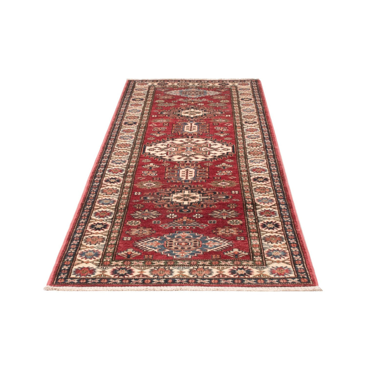 Tappeto corsia Tappeto Ziegler - Kazak - 245 x 77 cm - rosso