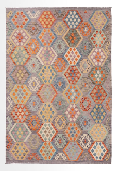 Kilim Maimana Tappeto 205x296cm - Tappeto di lana