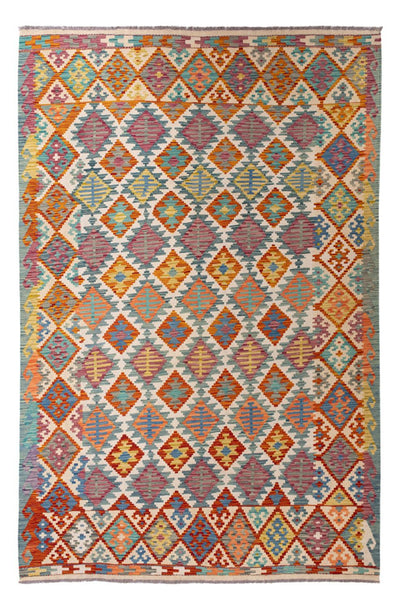 Kilim Maimana Tappeto 198x298cm - Tappeto di lana
