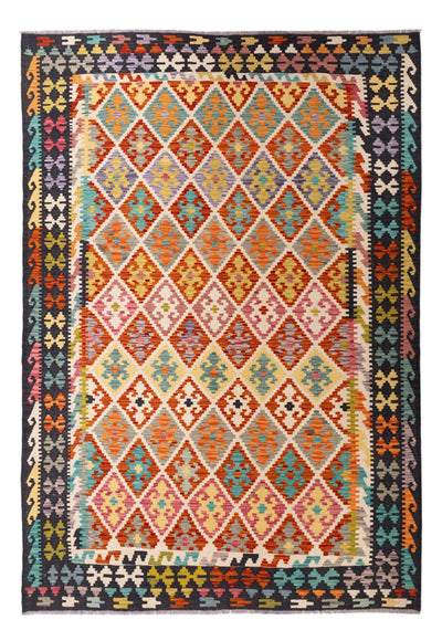 Kilim Maimana Tappeto 204x295cm - Tappeto di lana