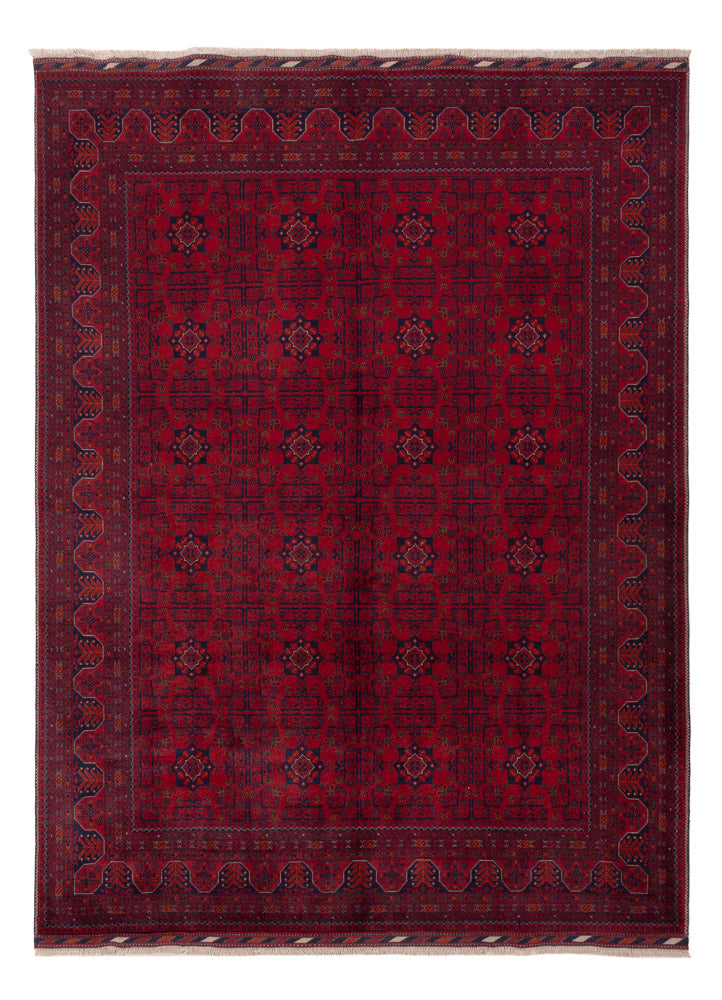 Afghan Teppich - Royal - 240 x 171 cm - rot