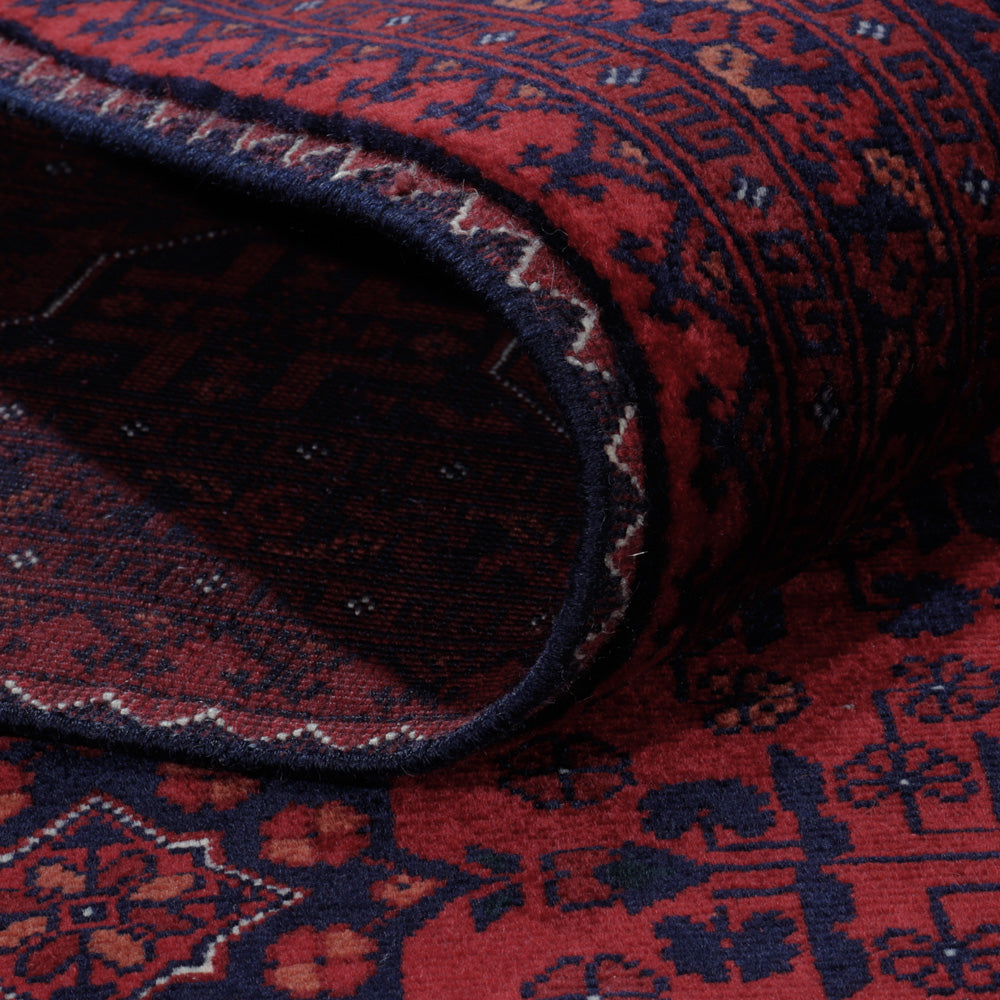 Afghan Teppich - Royal - 200 x 151 cm - rot