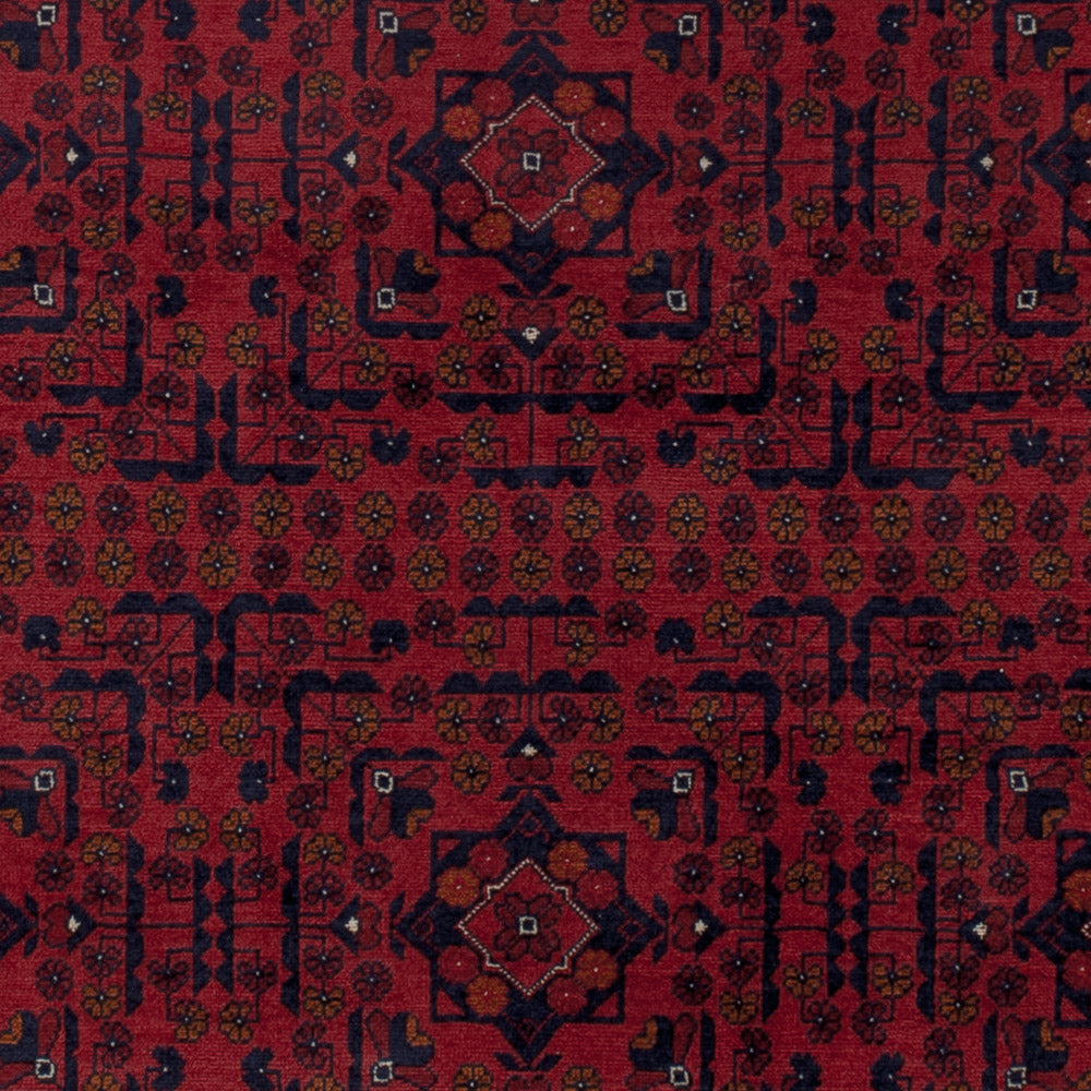 Afghan Teppich - Royal - 201 x 152 cm - rot