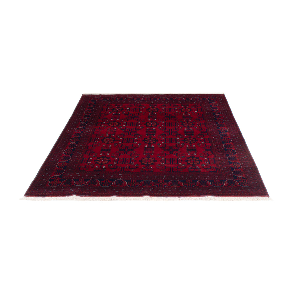 Afghan Teppich - Royal - 198 x 150 cm - rot