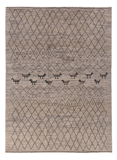 Tappeto berbero 250x347cm - Tappeto di lana