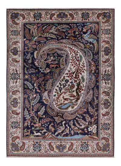Qom Tappeto 140x195cm - Tappeto persiano