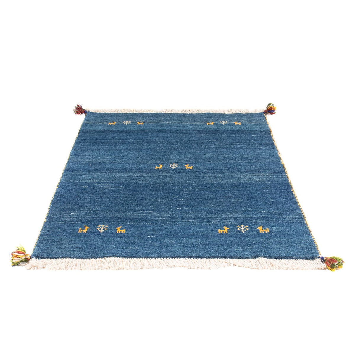 Tappeto Gabbeh - Persero - 145 x 106 cm - blu