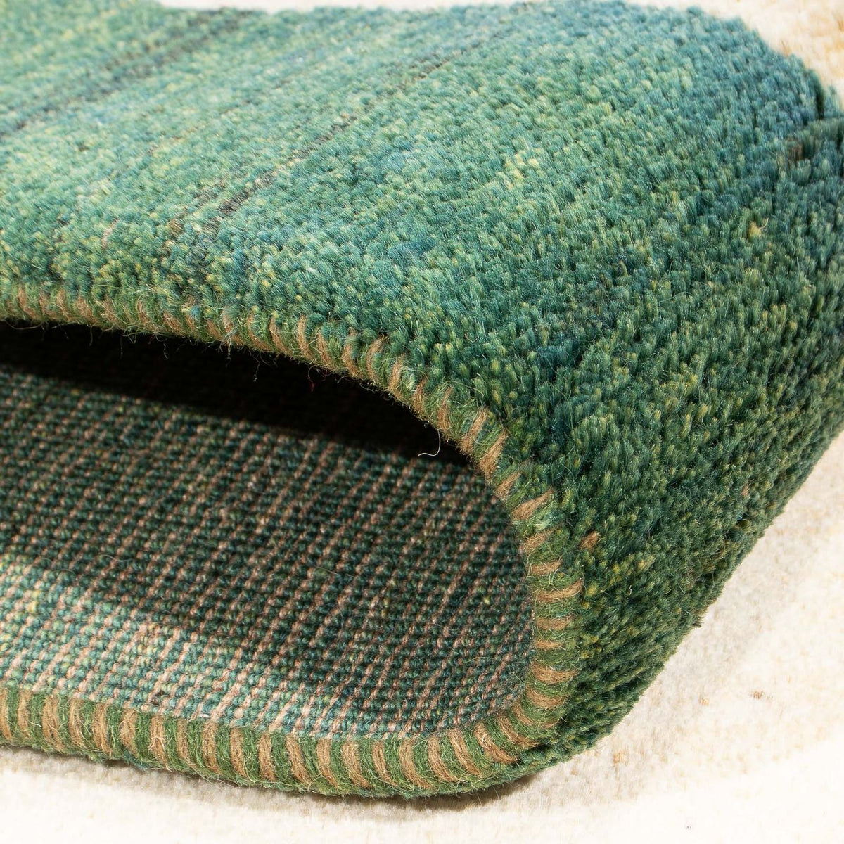 Tappeto Gabbeh - Persero - 172 x 99 cm - verde