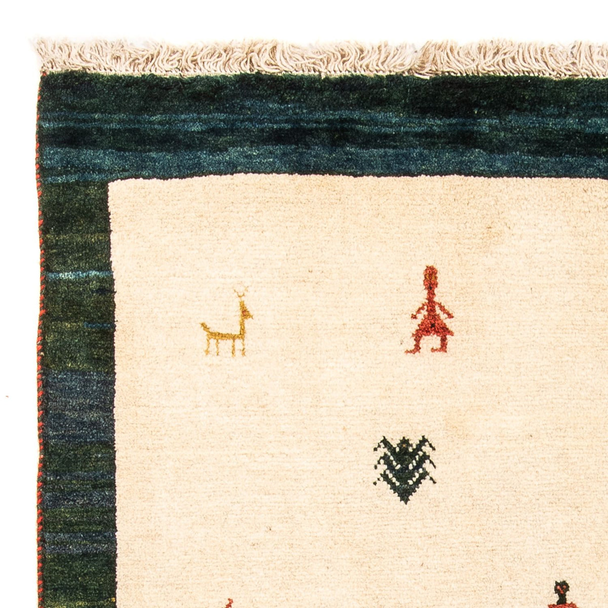 Tappeto Gabbeh - Persero - 152 x 100 cm - multicolore