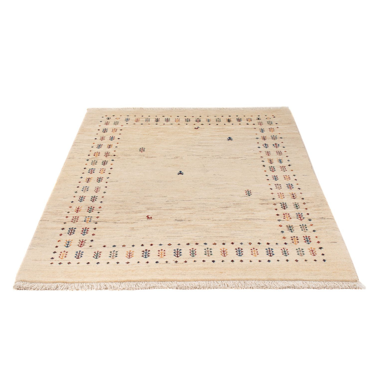 Tappeto Gabbeh - Loribaft Persero - 158 x 110 cm - naturale