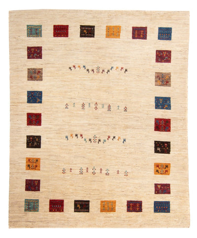 Loribaft Tappeto 151x194cm - Perserteppich Wollteppich