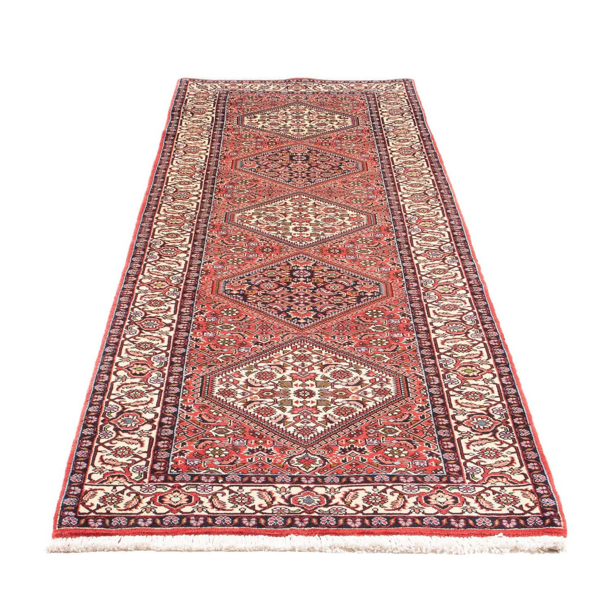 Tappeto corsia Tappeto Persero - Bidjar - 270 x 82 cm - rosso
