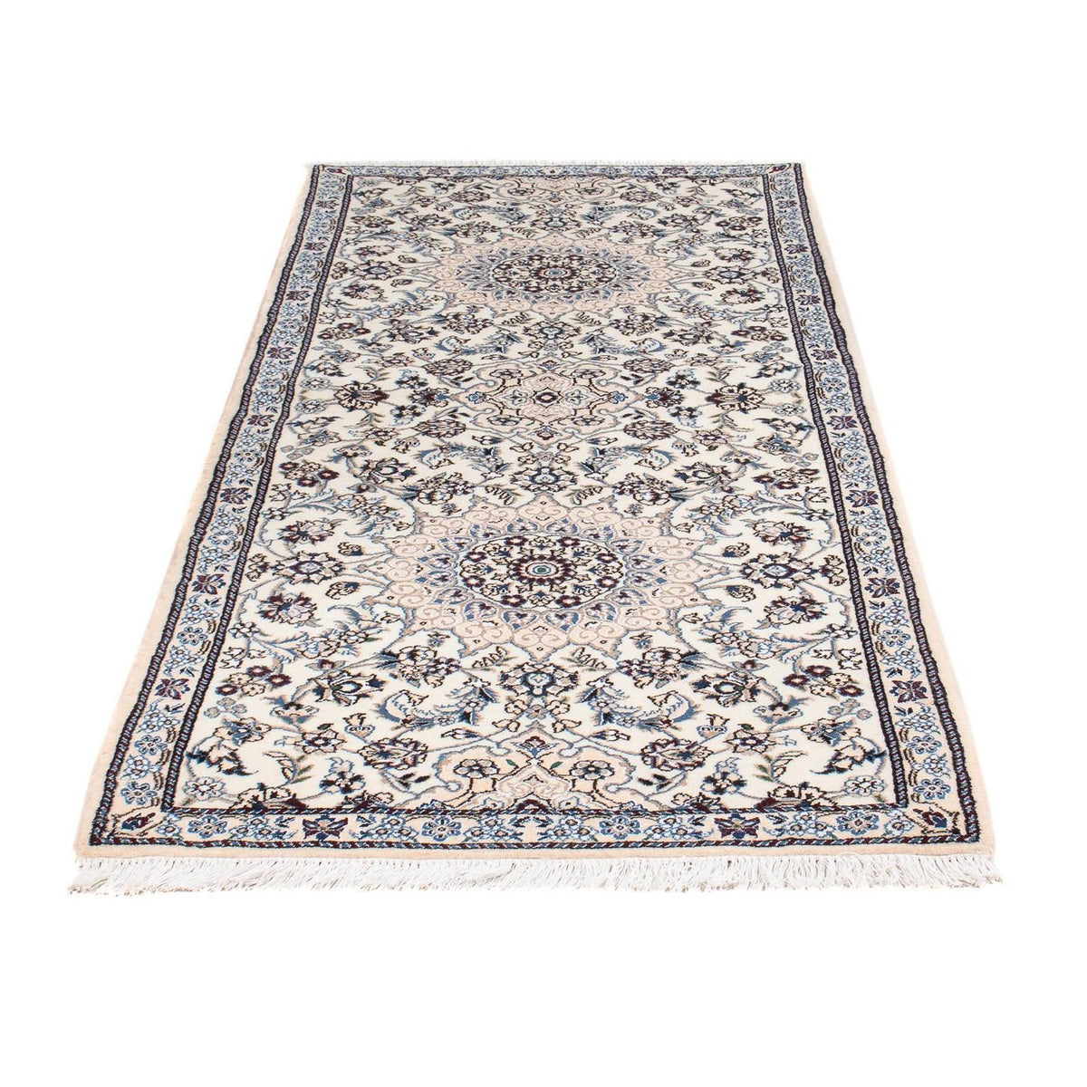 Tappeto corsia Tappeto Persero - Nain - Reale - 210 x 82 cm - beige