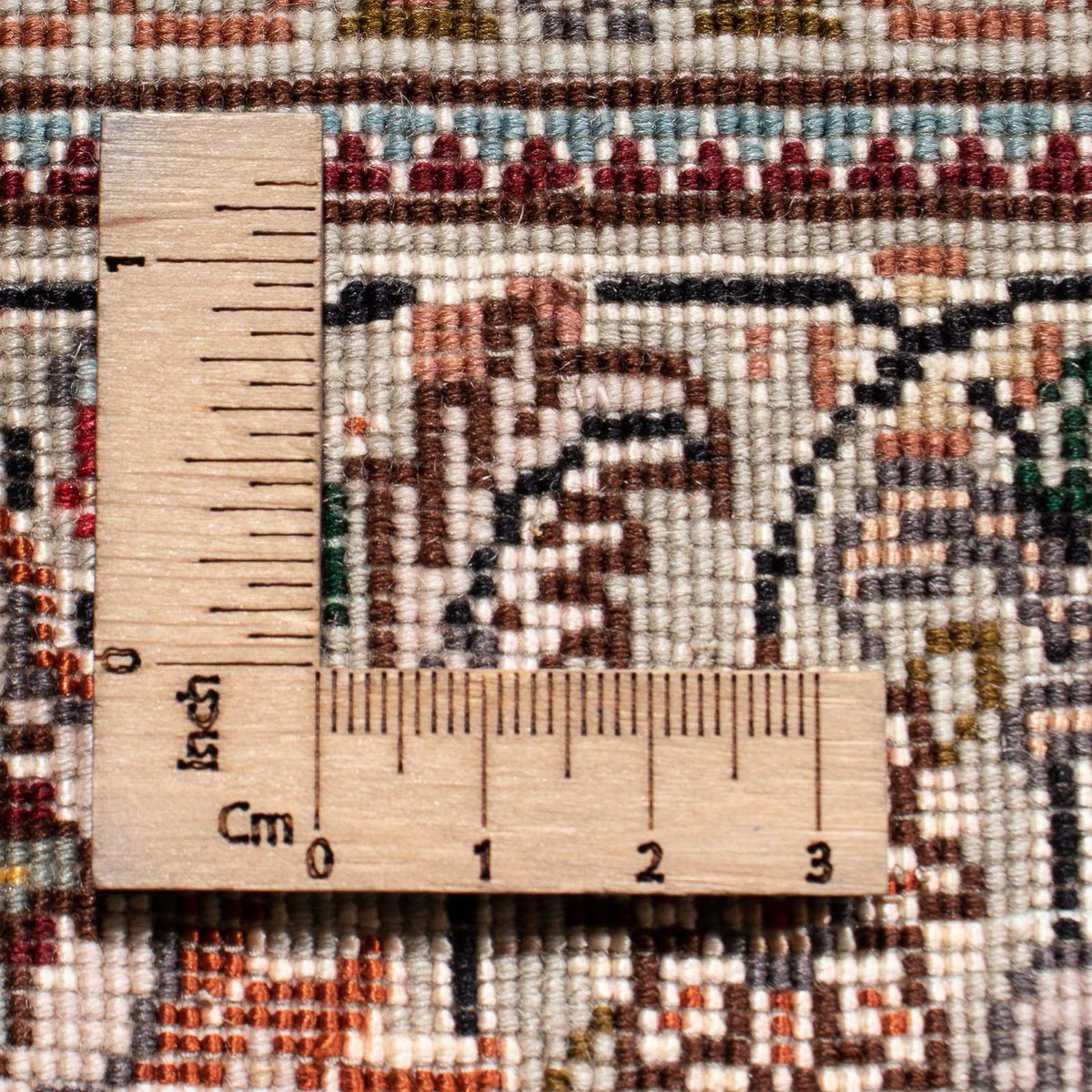 Tappeto corsia Tappeto Persero - Tabriz - Reale - 212 x 82 cm - beige