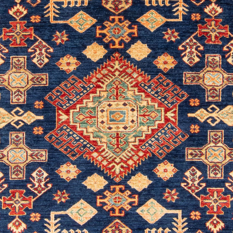Tappeto Ziegler - Kazak - 242 x 165 cm - blu scuro