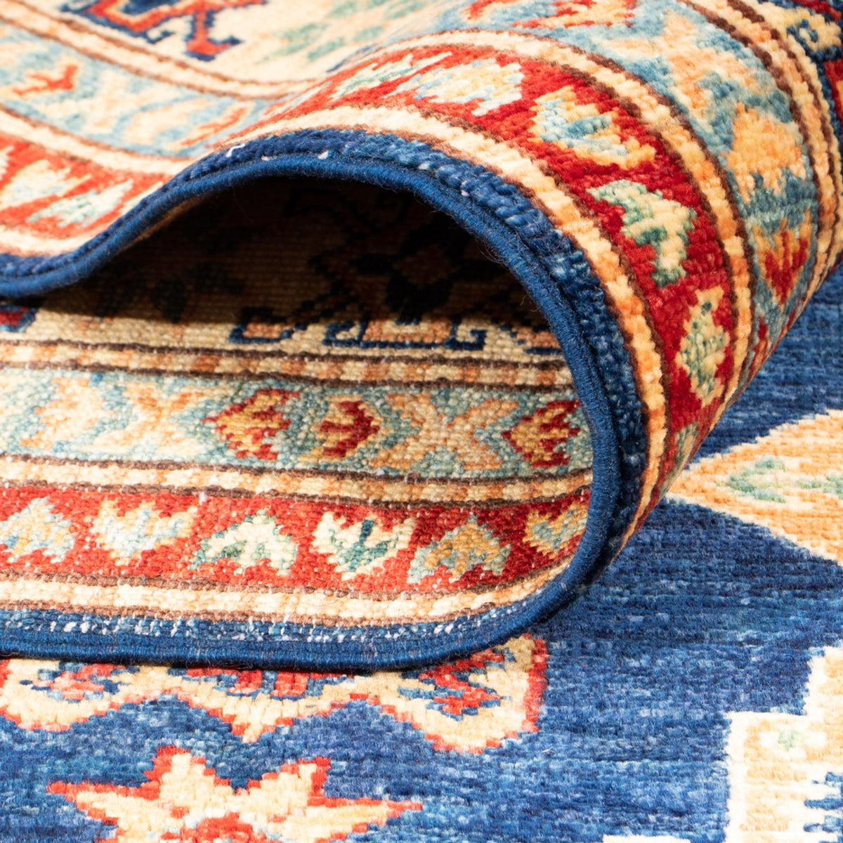Tappeto Ziegler - Kazak - 242 x 165 cm - blu scuro