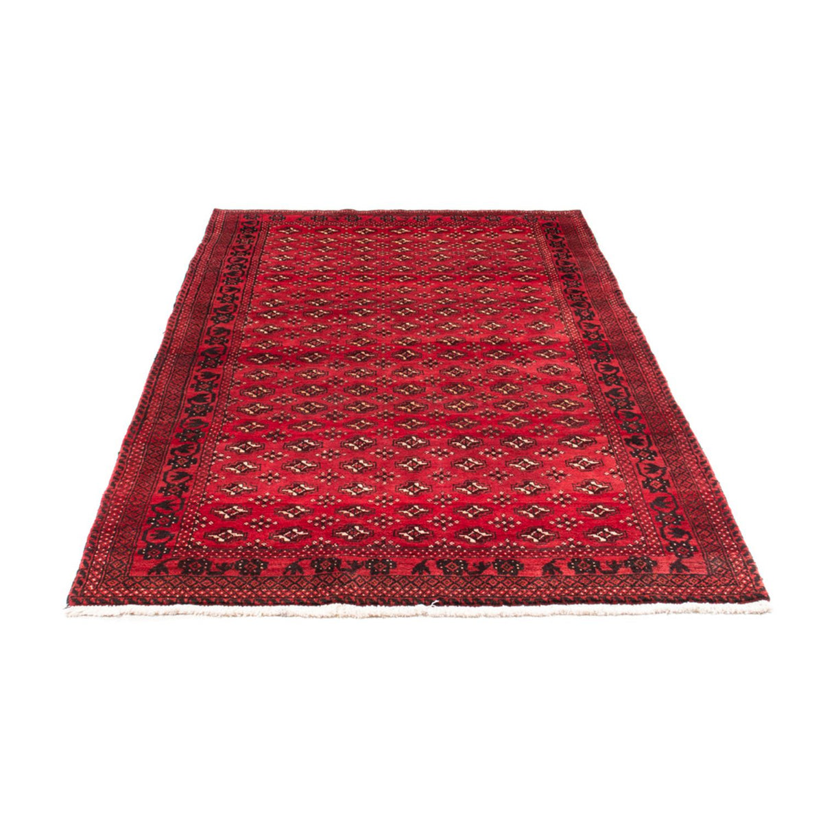 Tappeto Turkaman - 239 x 130 cm - rosso