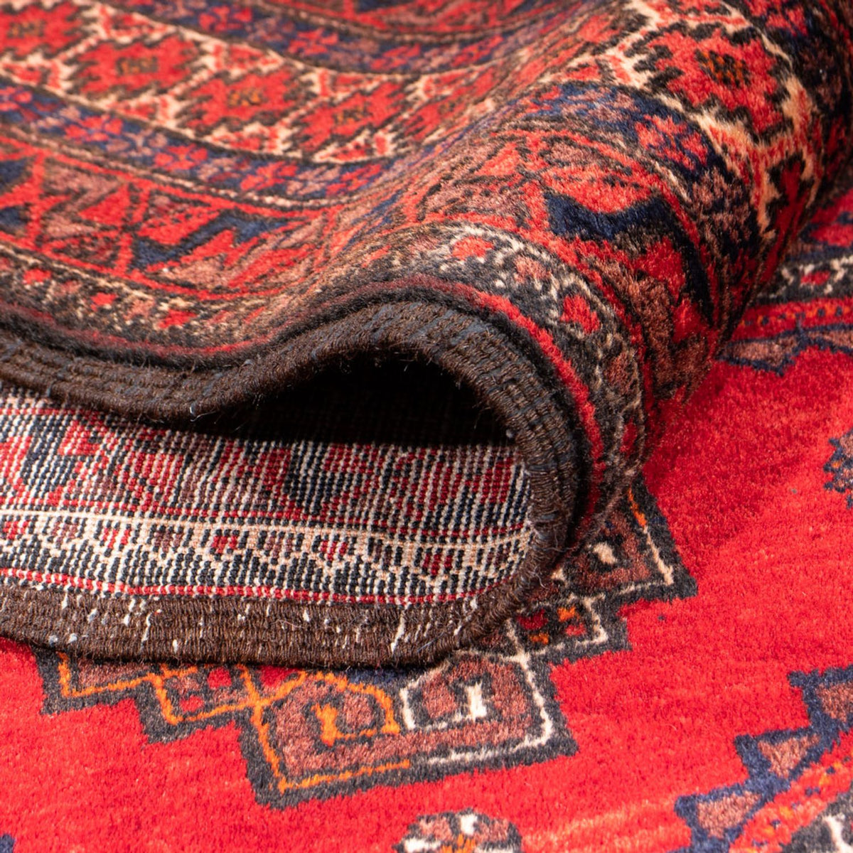 Tappeto corsia Tappeto Belutsch - 190 x 100 cm - rosso