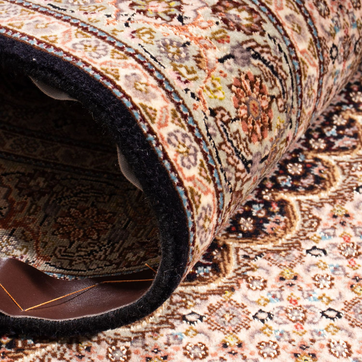 Tappeto Persero - Tabriz - Reale - 160 x 103 cm - blu scuro