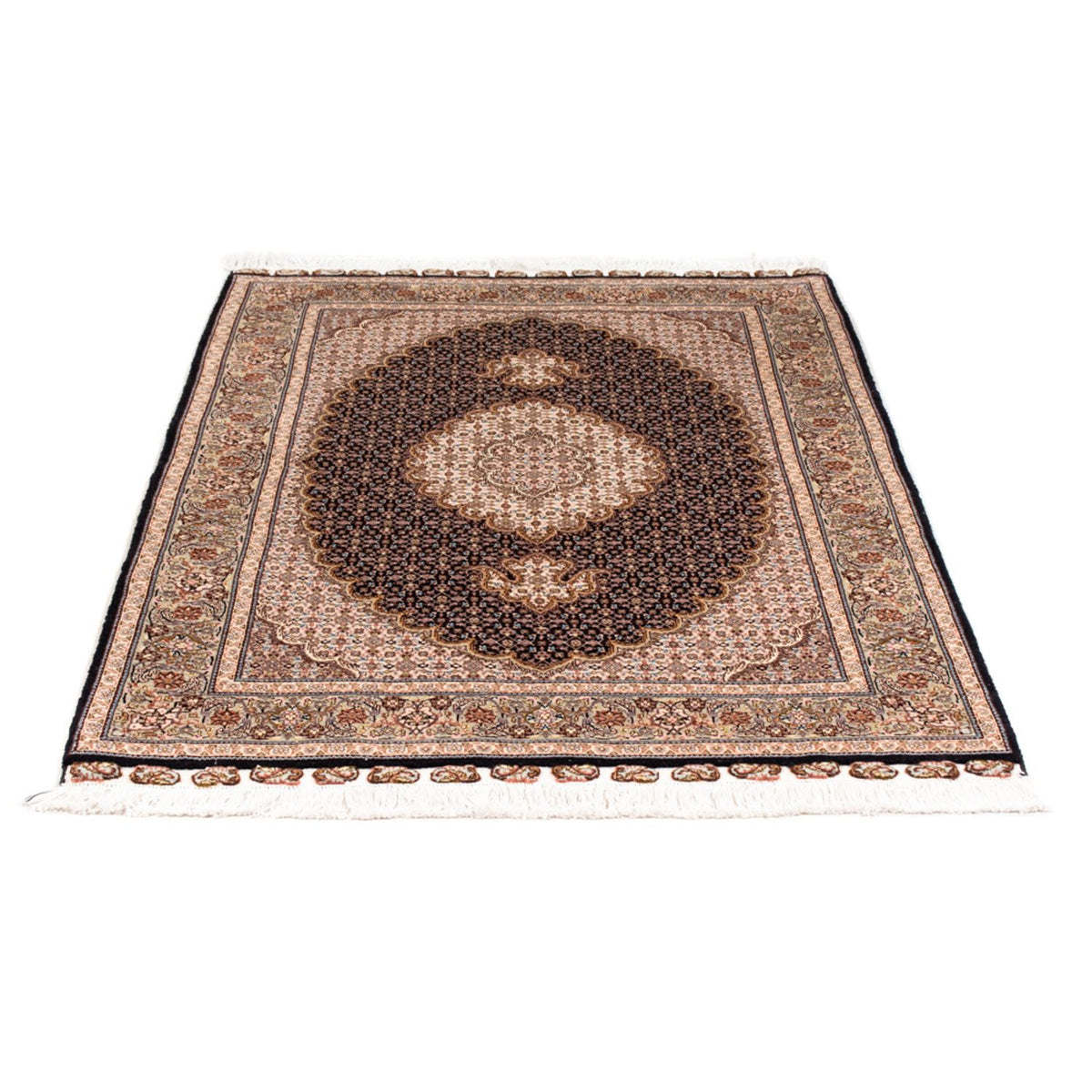Tappeto Persero - Tabriz - Reale - 160 x 103 cm - blu scuro