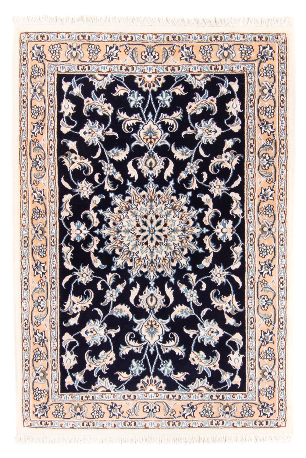 Tappeto Persero - Nain - Reale - 150 x 100 cm - blu scuro