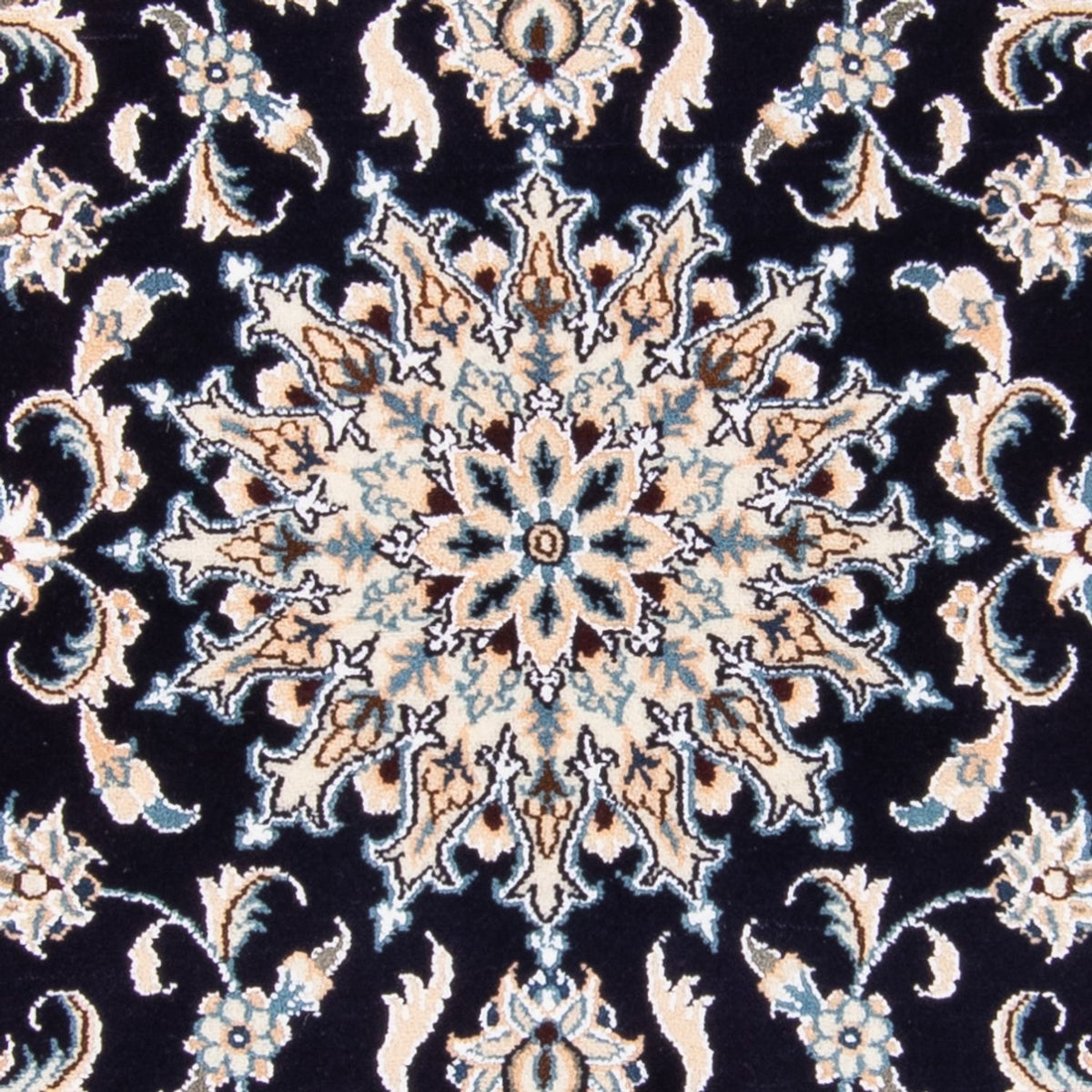Tappeto Persero - Nain - Reale - 150 x 100 cm - blu scuro