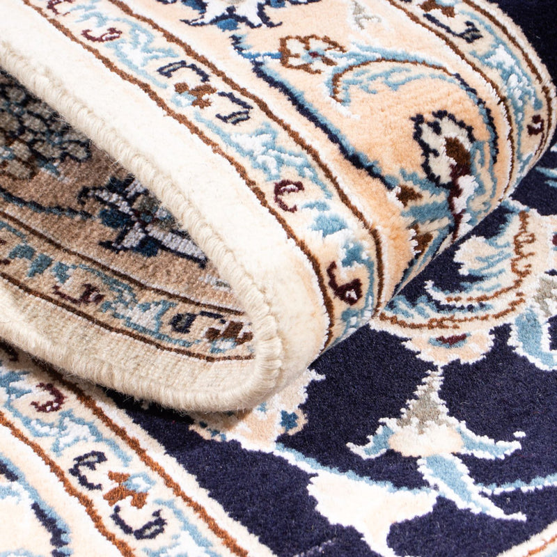 Tappeto Persero - Nain - Reale - 150 x 100 cm - blu scuro