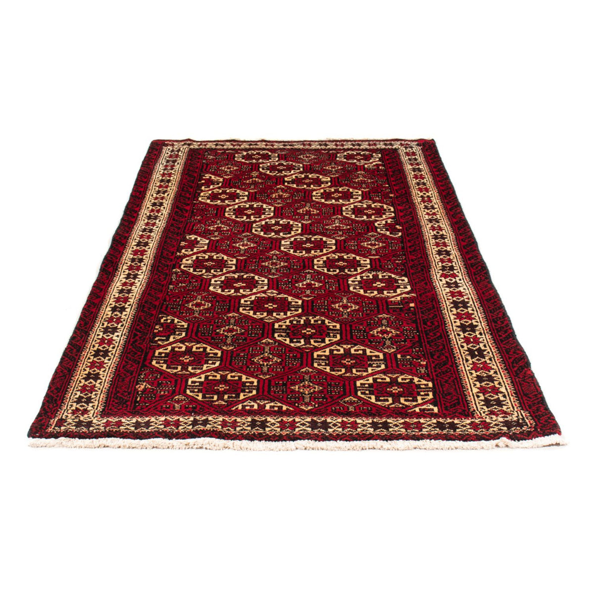 Tappeto corsia Tappeto Belutsch - 190 x 99 cm - rosso