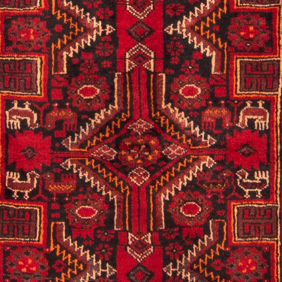 Tappeto Belutsch - 173 x 89 cm - rosso