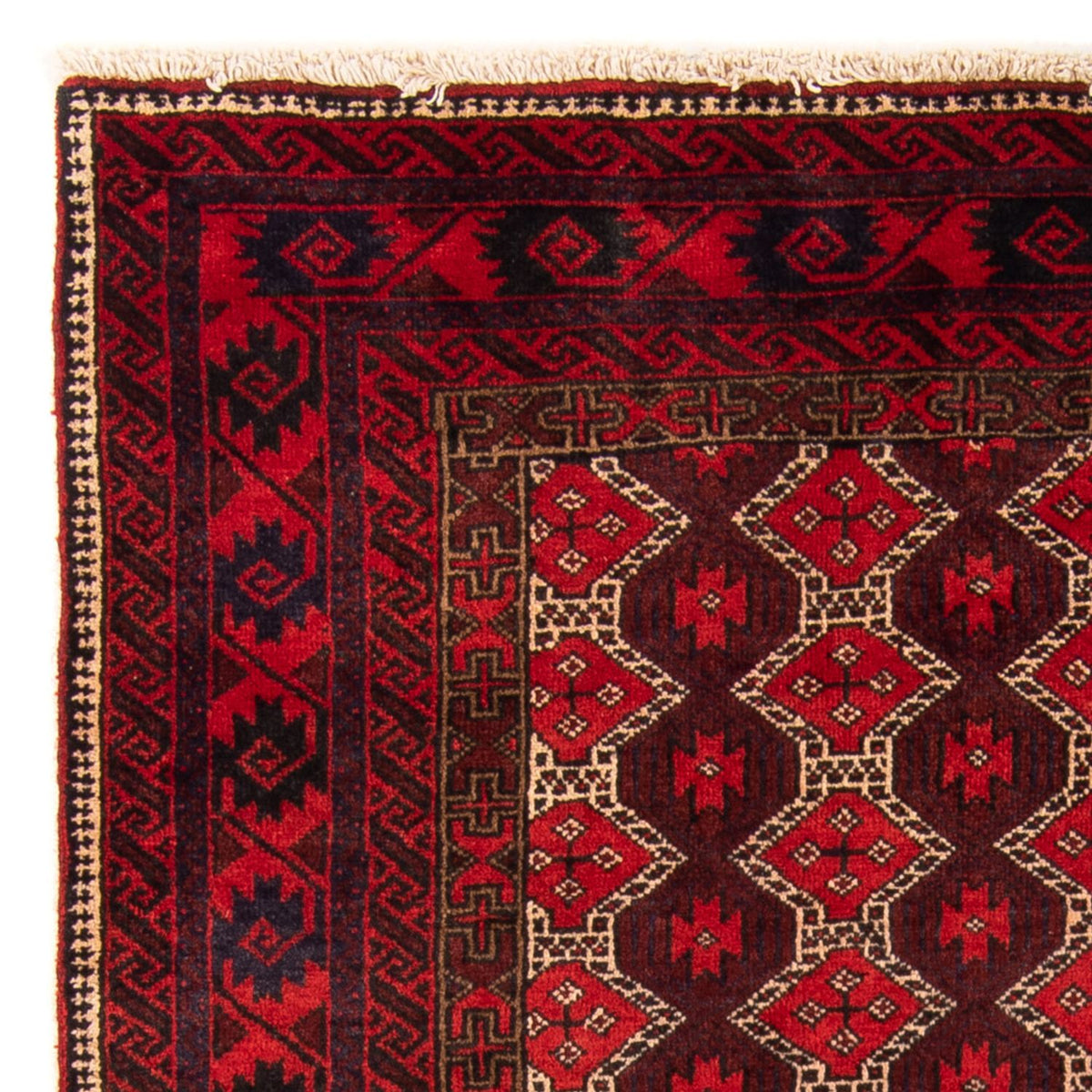 Tappeto corsia Tappeto Belutsch - 190 x 95 cm - rosso