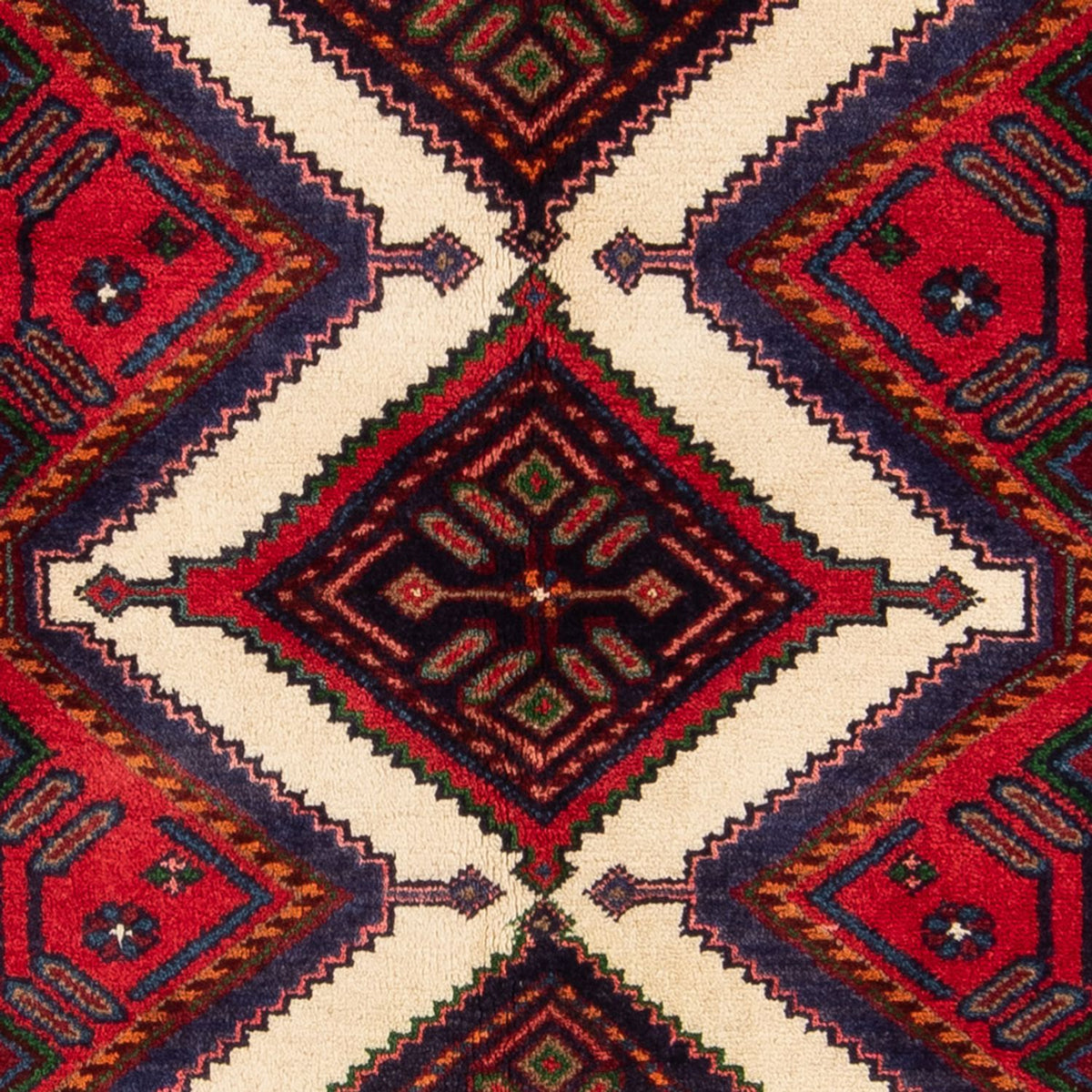 Tappeto corsia Tappeto Persero - Nomade - 201 x 98 cm - rosso