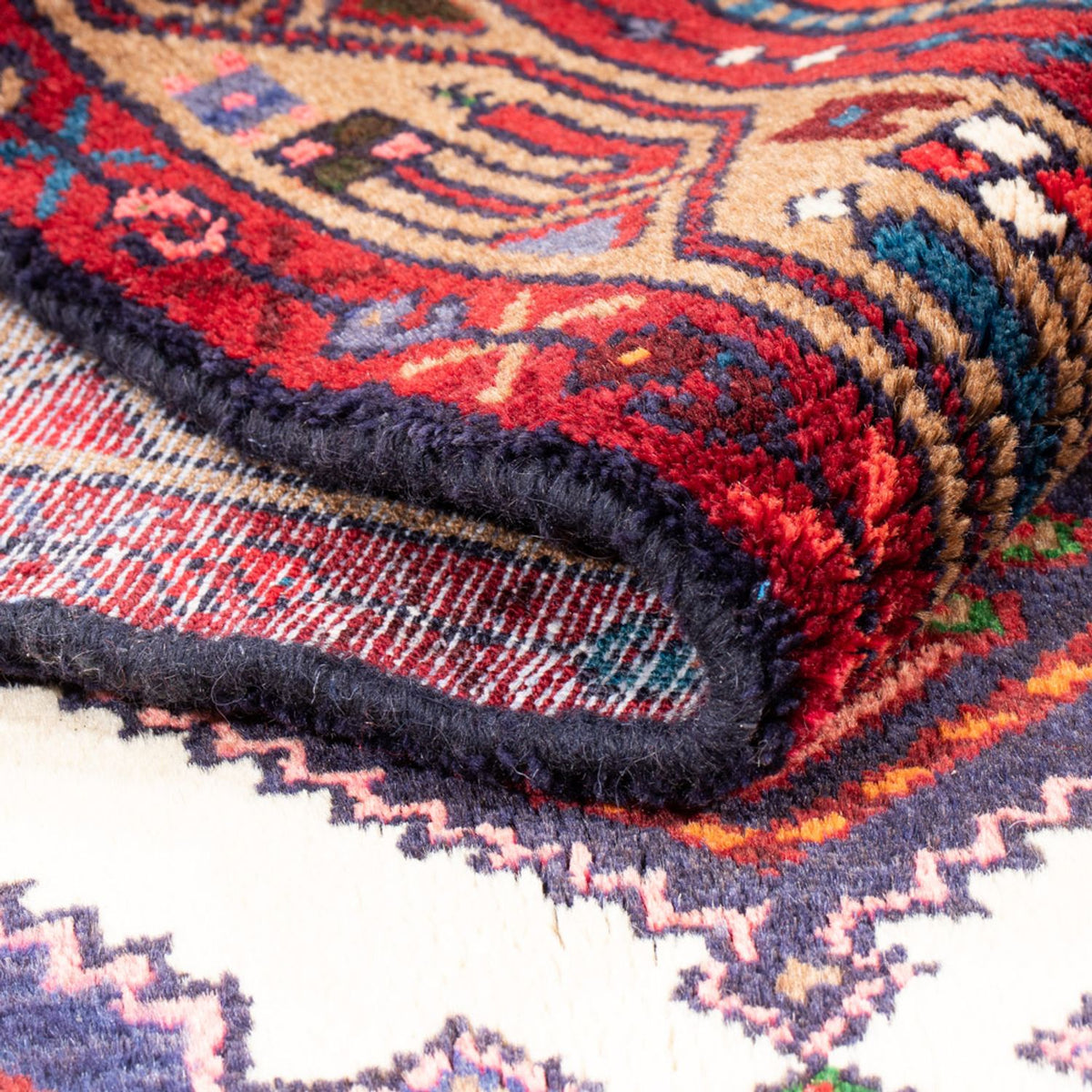 Tappeto corsia Tappeto Persero - Nomade - 201 x 98 cm - rosso