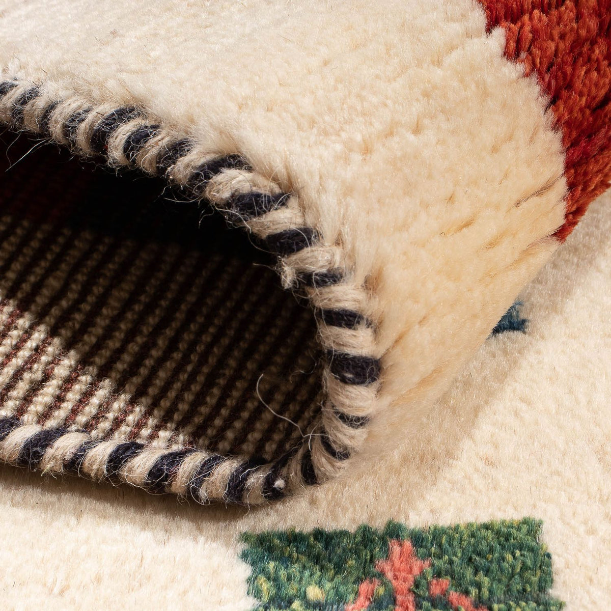 Tappeto Gabbeh - Persero - 122 x 76 cm - multicolore