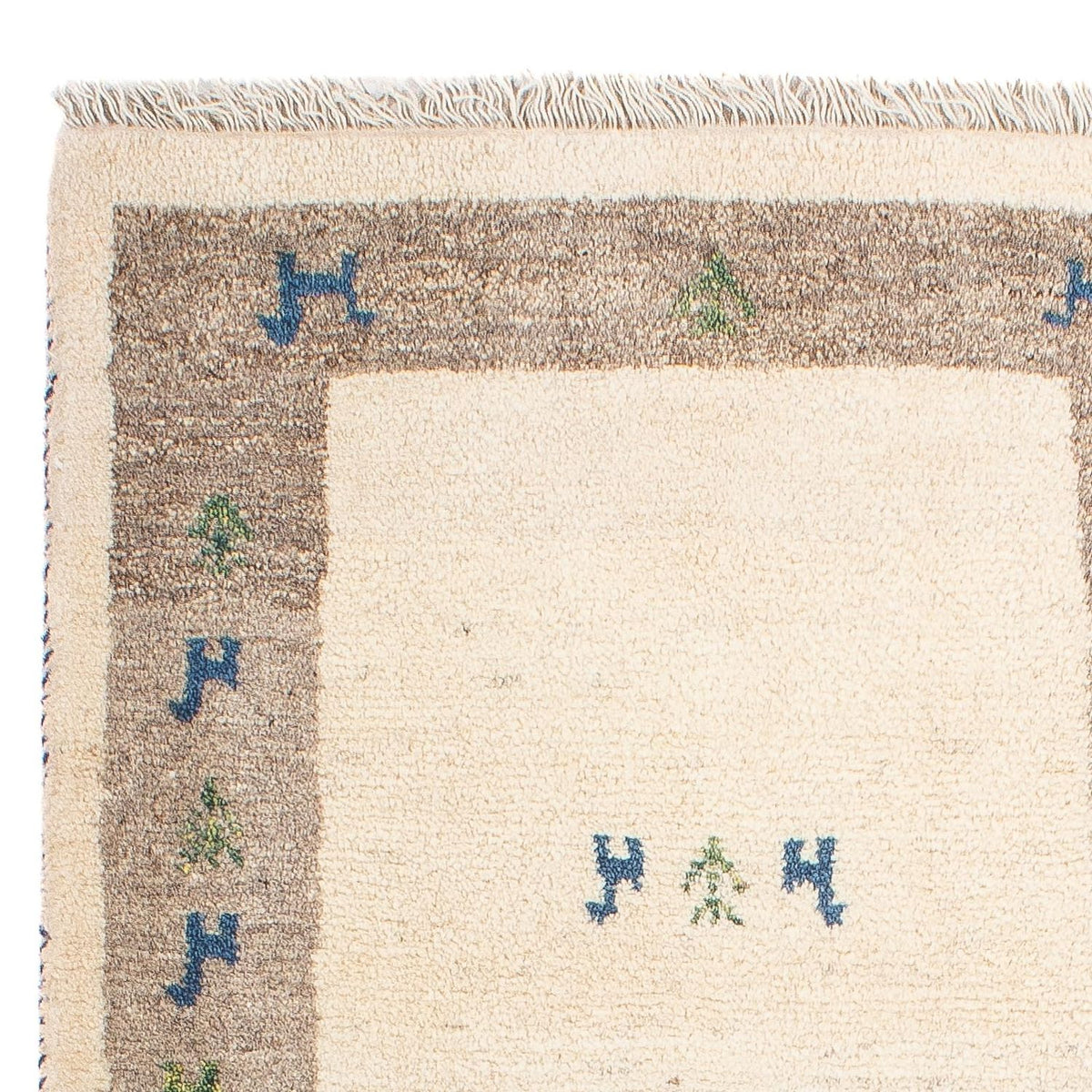 Tappeto Gabbeh - Persero - 90 x 65 cm - beige