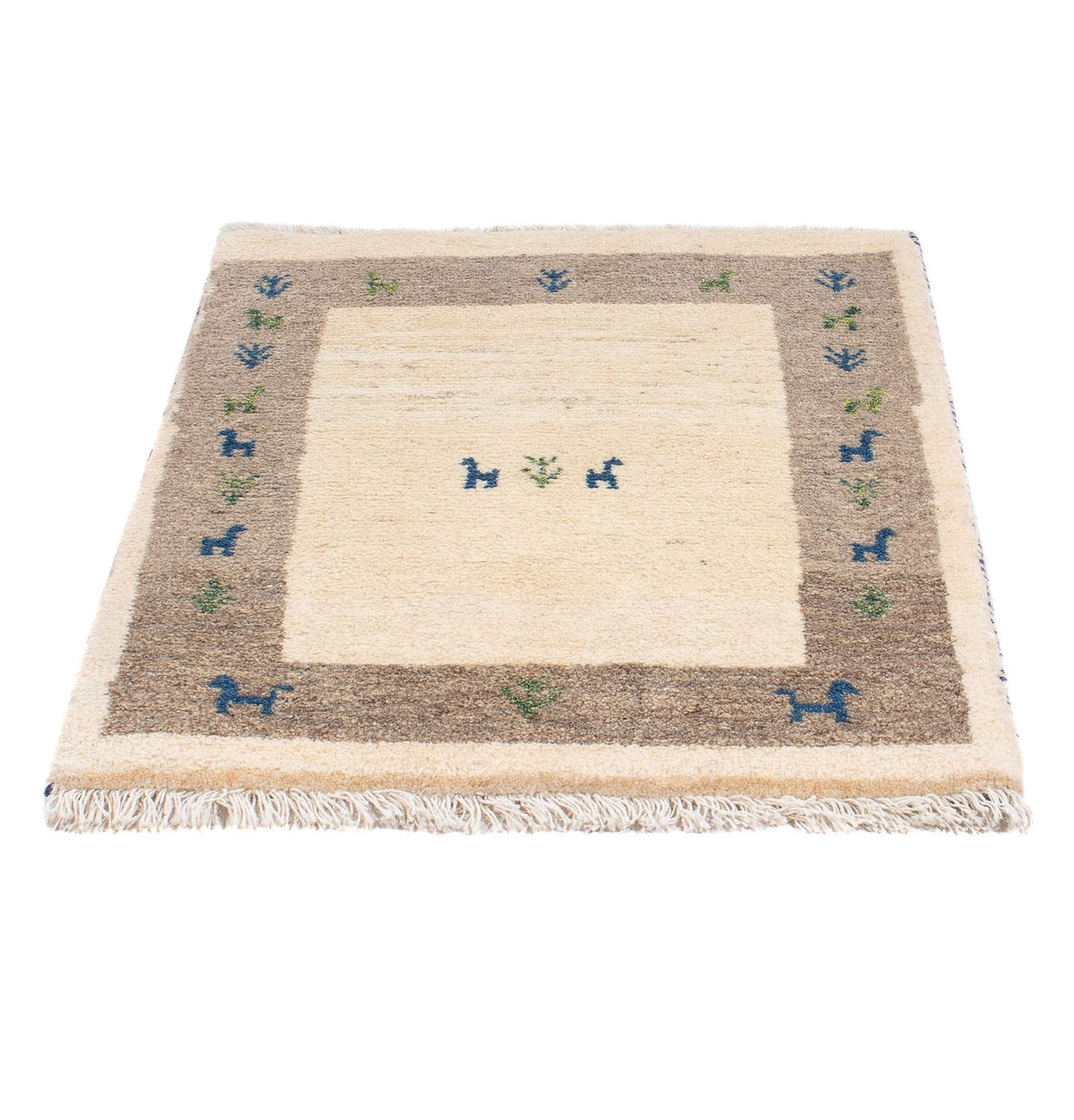 Tappeto Gabbeh - Persero - 90 x 65 cm - beige