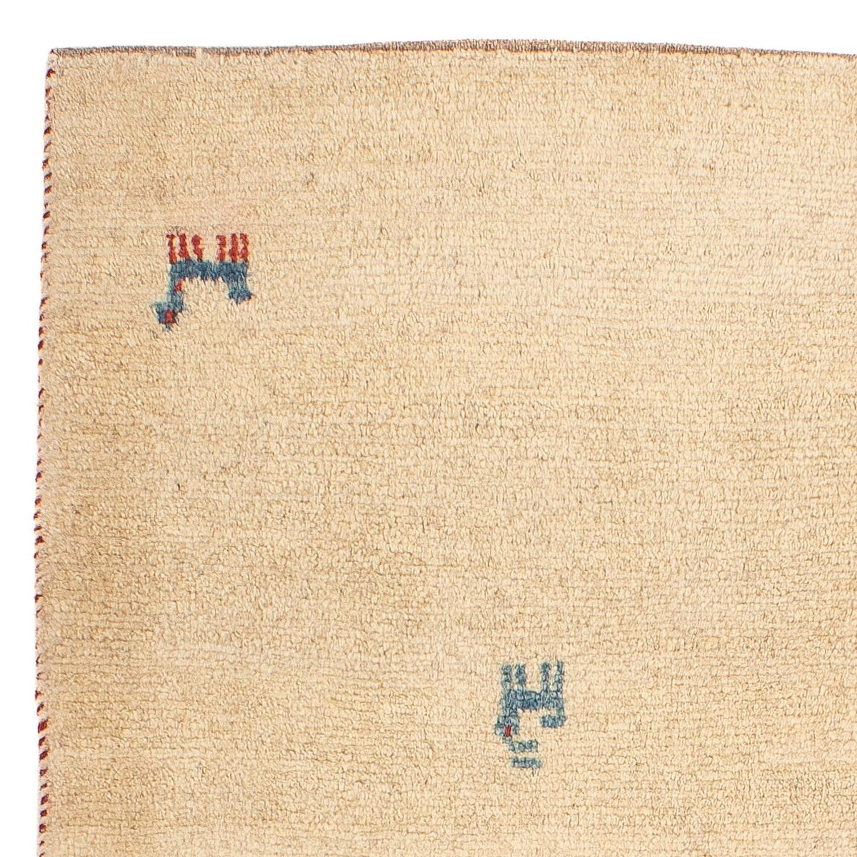 Tappeto Gabbeh - Persero - 89 x 67 cm - beige