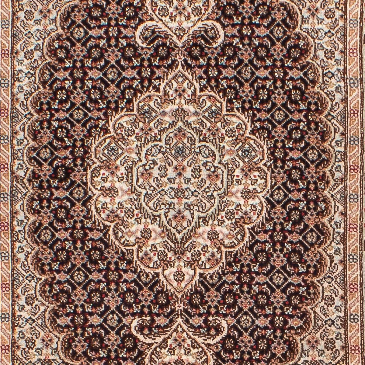 Tappeto Persero - Tabriz - Reale - 95 x 60 cm - blu scuro